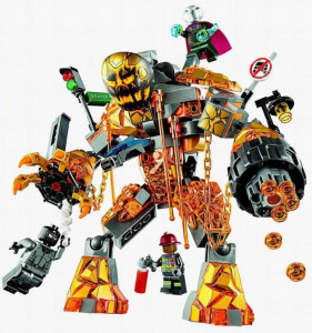 Конструктор Spider-hero «Битва с расплавленным человеком»