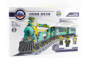 Конструктор Поезда «Паровой поезд Пыхтящий Билли»