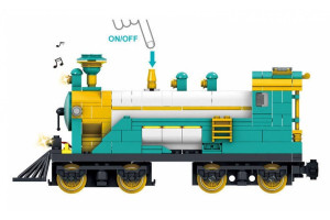 Конструктор Поезда «Паровой поезд Пыхтящий Билли»