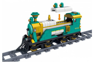 Конструктор Поезда «Паровой поезд Пыхтящий Билли»