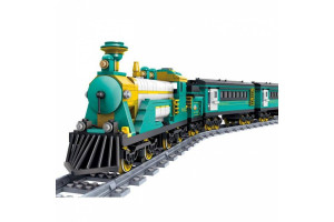 Конструктор Поезда «Паровой поезд Пыхтящий Билли»