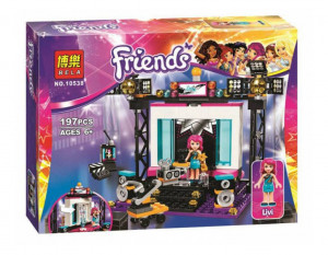 Конструктор Френдс Friends «Поп-звезда: телестудия»