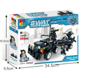 Конструктор Swat Corps Полиция «Машина»