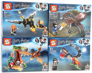 Набор 4 мини-конструктора Harry Potter «Магия Хогвартса»