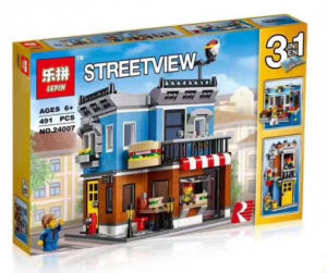 Конструктор StreetView «Магазинчик на углу 3 в 1»