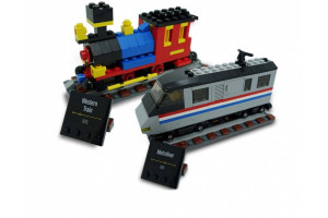 Конструктор LEPIN Train Series Юбилейные поезда: 50 лет в пути