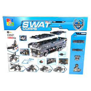 Конструктор Swat Corps Полиция «Полицейский автобус»