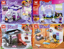 Набор 4 мини-конструктора Френдс Friends TM2014