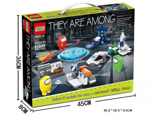Конструктор Among Us «Амонг Ас: Огромный Космос»