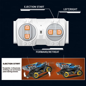 Конструктор MoULD KING «Спортивный вездеход» с дистанционным управлением (приложение iOS, Android)