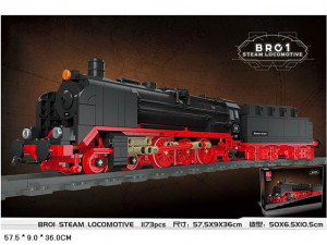 Конструктор Паровоз BR 41 1173 детали