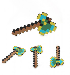 Зачарованый топор (пенный наполнитель) Minecraft