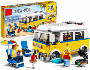 Конструктор Builerds «Фургон сёрферов 3 в 1»