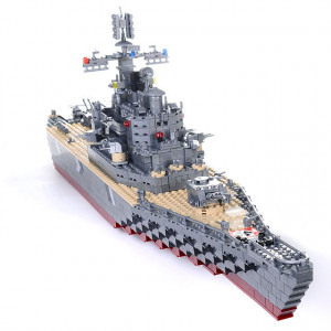 Конструктор KAZI Military Series Крейсер «Бисмарк»