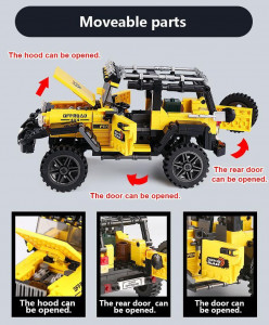 Конструктор Offroad Adventure «Супер джип»