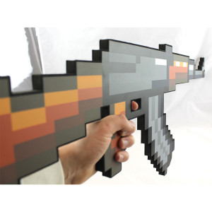 АК-47, 85 см (пенный наполнитель) Minecraft