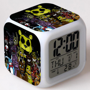 Часы-будильник хамелеон «Пять ночей с Фредди» 3