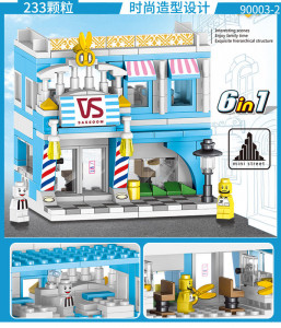 Набор 3х конструкторов Креатор Streetcape 90003