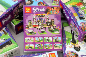 Набор 8 мини-конструкторов Френдс Friends ZB9983