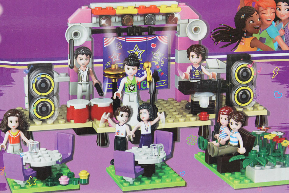 Набор 8 мини-конструкторов Френдс Friends ZB9983