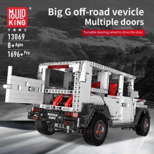 Конструктор MouldKing «Гелендваген белый» 13069