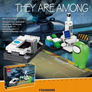 Конструктор Among Us «Амонг Ас: Пост наблюдения»