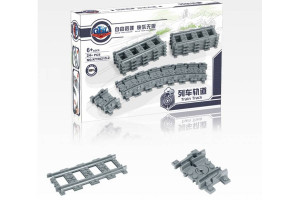 Конструктор «Набор Рельсов: Гибкие + Прямые пути»