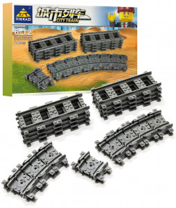 Конструктор «Набор Рельсов: Гибкие + Прямые пути»