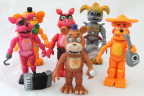 Набор 6 фигурок 5 ночей Фредди 12 cм
