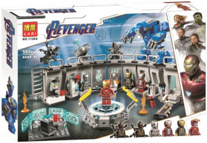 Конструктор Revengers «Лаборатория Железного Человека»