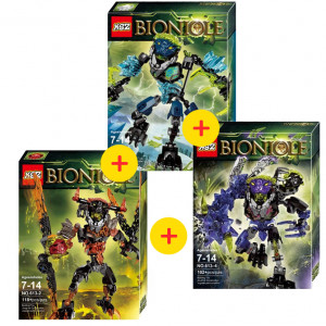 Конструктор Бионикл Bionicle «Монстры: набор 3 в 1» #4