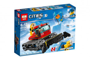 Конструктор Сити Cities «Снегоуборочная машина-ратрак»