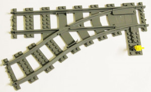 Рельсы Стрелка: длина 20 см