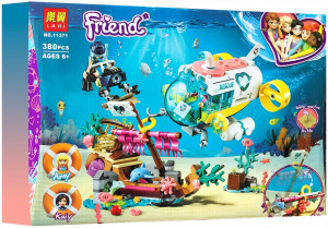 Конструктор Френдс Friends «Команда спасателей: Спасение дельфинов» + Эми и Кейли