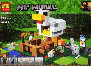 Конструктор Майнкрафт «Курятник» 10809