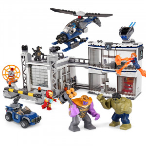 Конструктор Супергерои «Битва на базе мстителей»