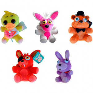 5 мягких игрушек «Пять ночей с Фредди», 18 см