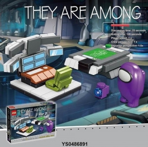 Конструктор Among Us Амонг Ас: «Командный пункт»