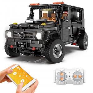 Конструктор Mould King  «Внедорожник G65: чёрный» на радиоуправлении