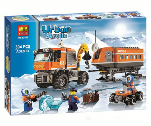 Конструктор Сити Urban Arctic «Передвижная арктическая станция»