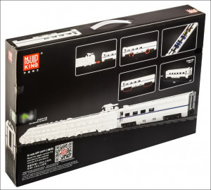 Конструктор Mould King Вагон-ресторан для поезда CRH2 12002cx