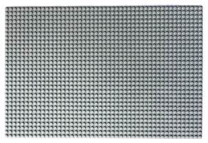 Строительная пластина для конструкторов 22,5 x 12,5 см, серая