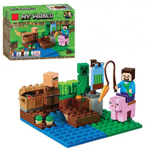 Конструктор Майнкрафт «Арбузная ферма» 10807