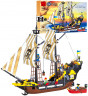 Конструктор Pirates «Пиратский корабль Золотой парус», 590 деталей Enlighten