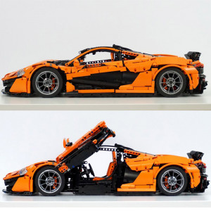 Конструктор Technician «McLaren P1» оранжевый