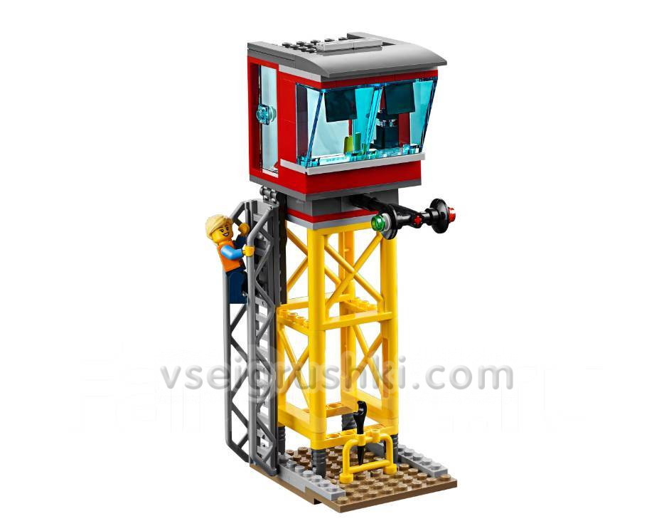 Электромеханический конструктор Cities «Товарный поезд», радиоуправляемый