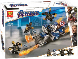 Конструктор Revengers «Капитан Америка: Атака Аутрайдеров»