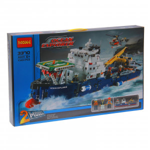 Конструктор Decool 2 в 1 «Исследователь океана»