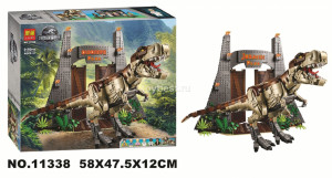 Конструктор Dinosaur World Динозавры Мир Юрского периода «Ярость Ти-Рекса»