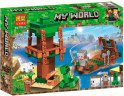 Конструктор Майнкрафт My World Minecraft «Путешествие к острову сокровищ на корабле»
